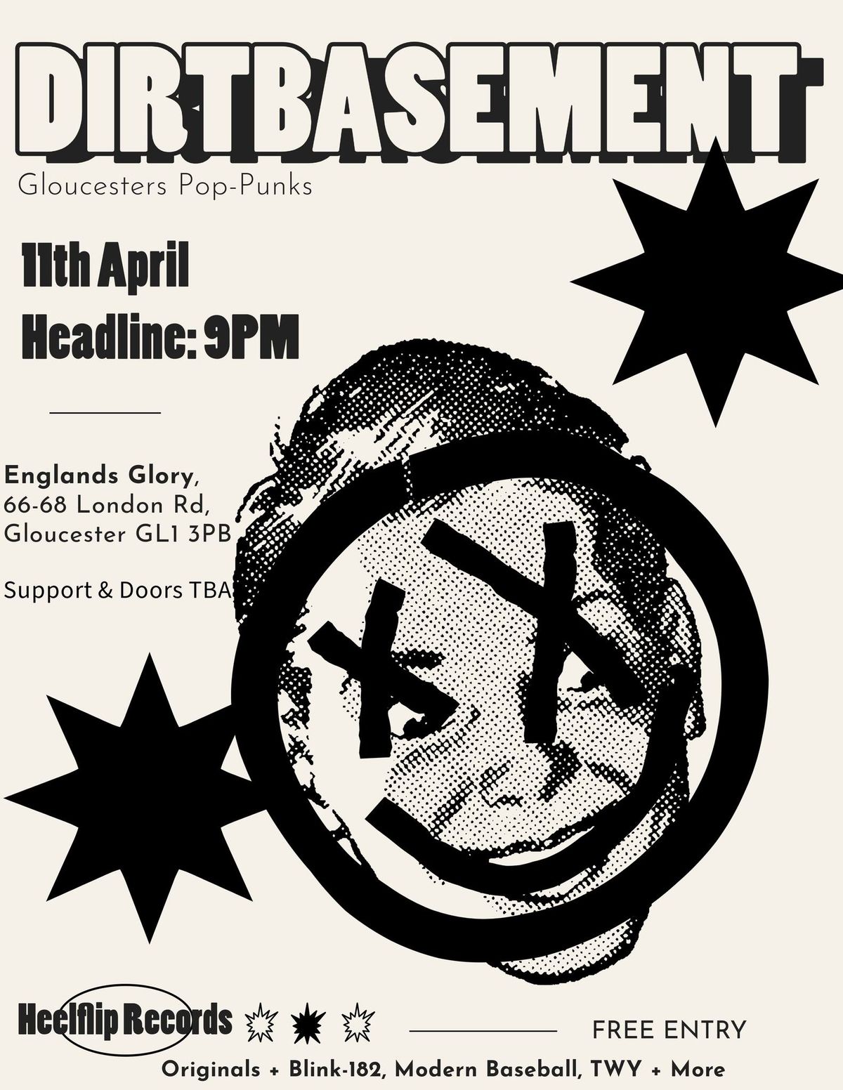 DirtBasement at Englands Glory, Gloucester 