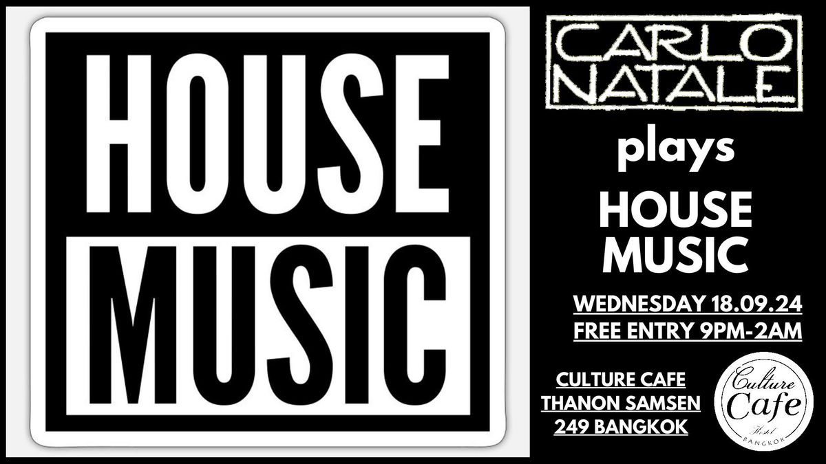 Carlo Natale Plays House Music