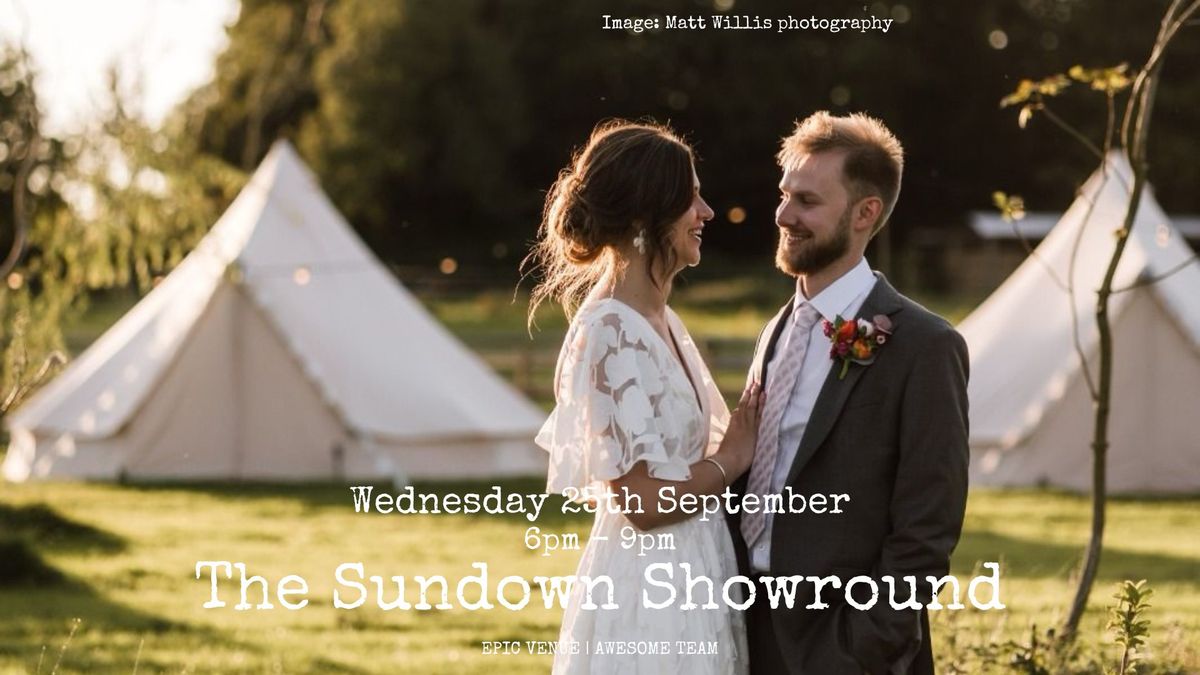 The Sundown Show Round - Wedding Inspiration and Venue Viewing Evening 