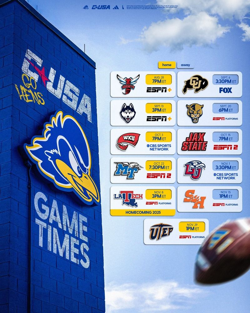 Delaware Blue Hens at Jacksonville State Gamecocks Football at AmFirst Stadium