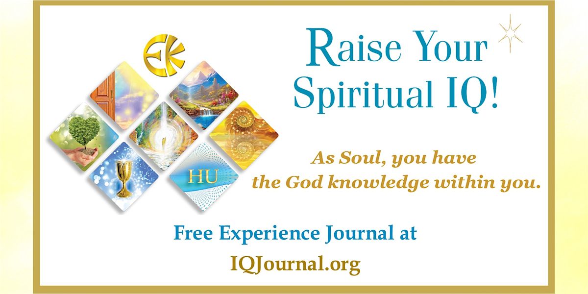 Raise Your Spiritual IQ!\u2014ECK Info Table at Austin Metaphysical Fair
