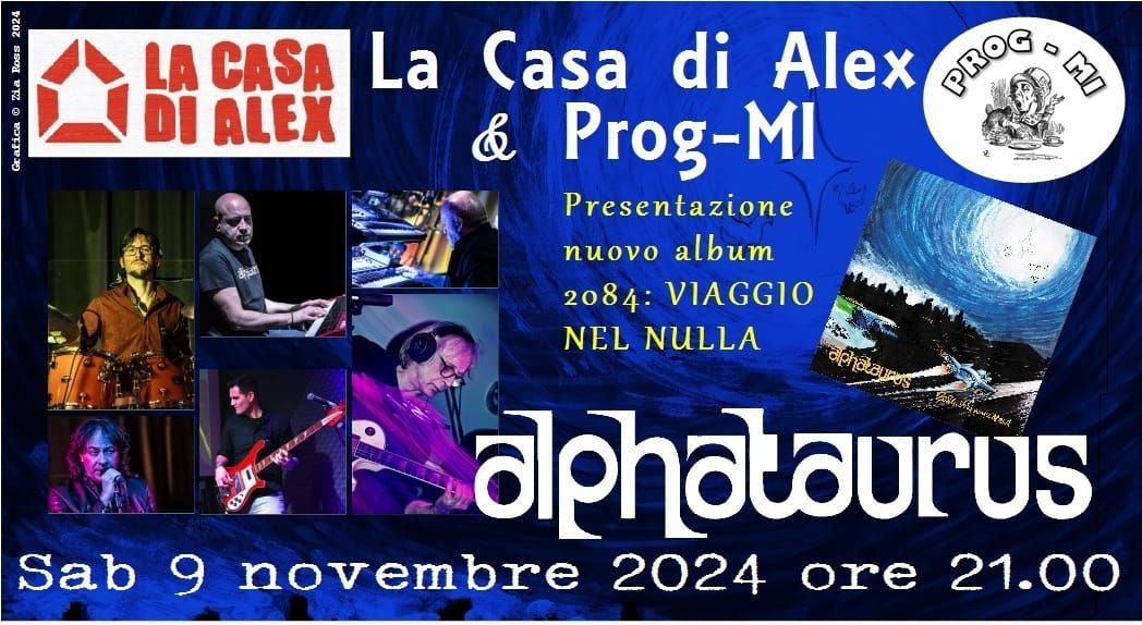 ALPHATAURUS live @ La Casa di Alex, Milano