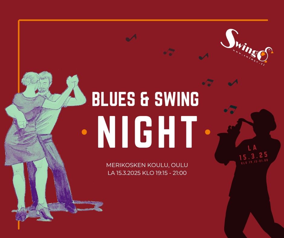 Blues & Swing Night \u2013 Tervetuloa tanssimaan! \ud83d\udc83\ud83c\udfb6\ud83d\udd7a