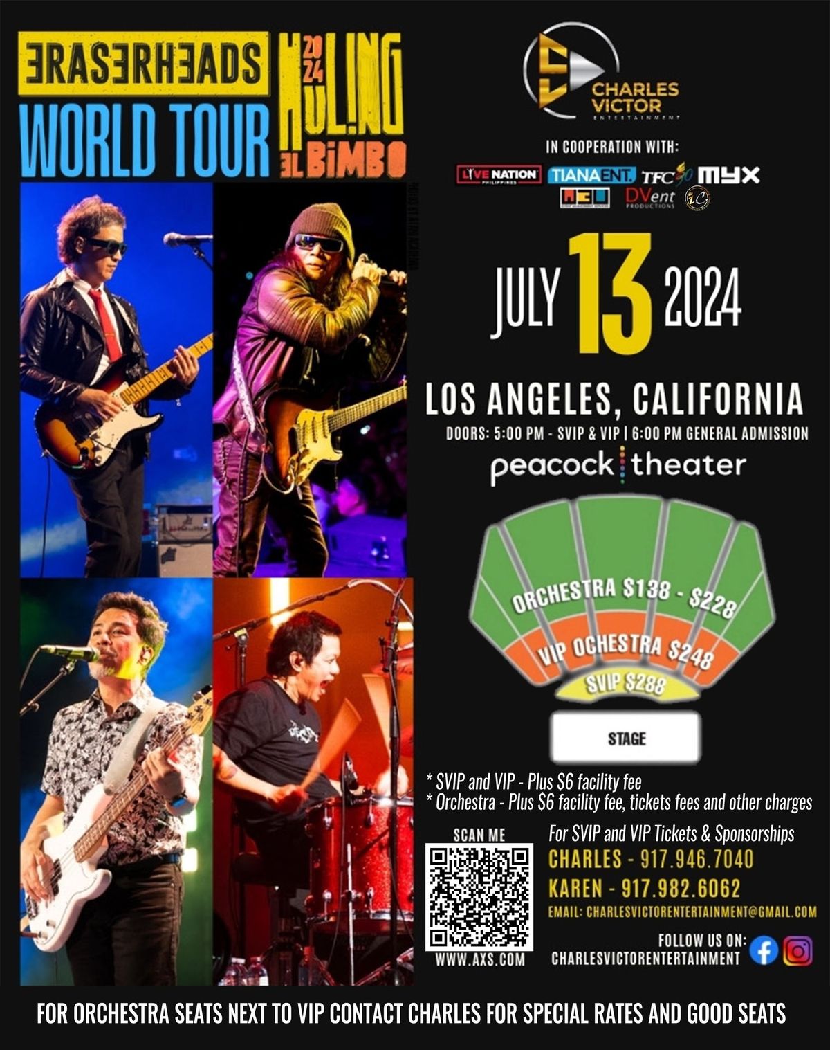 ERASERHEADS LIVE IN LOS ANGELES 7\/13\/24