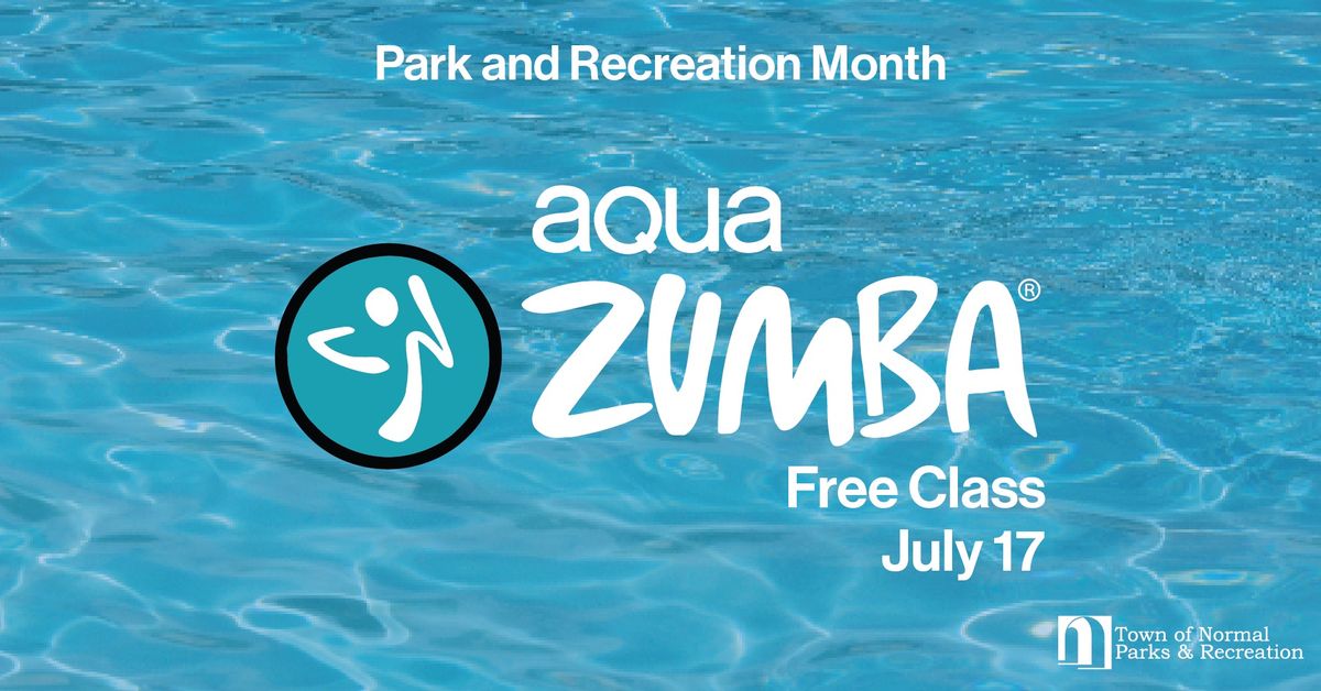 Aqua Zumba- Park & Recreation Month 