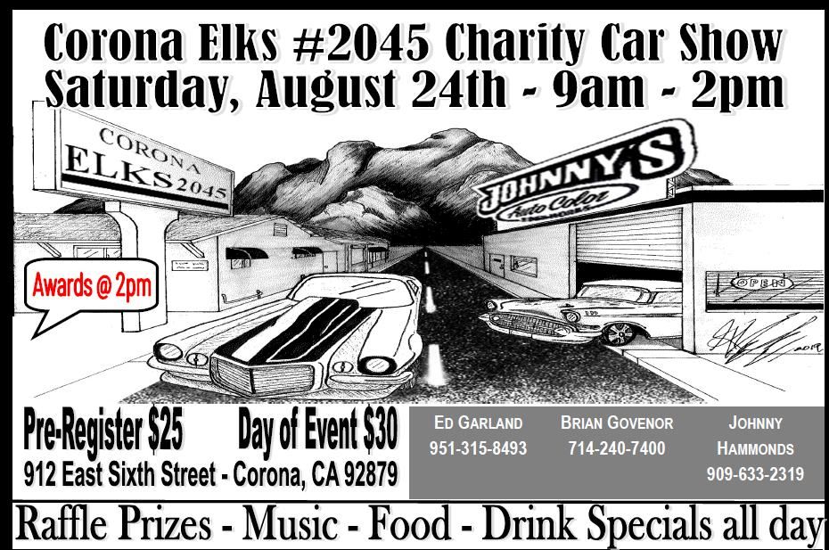 Corona Elks Car Show