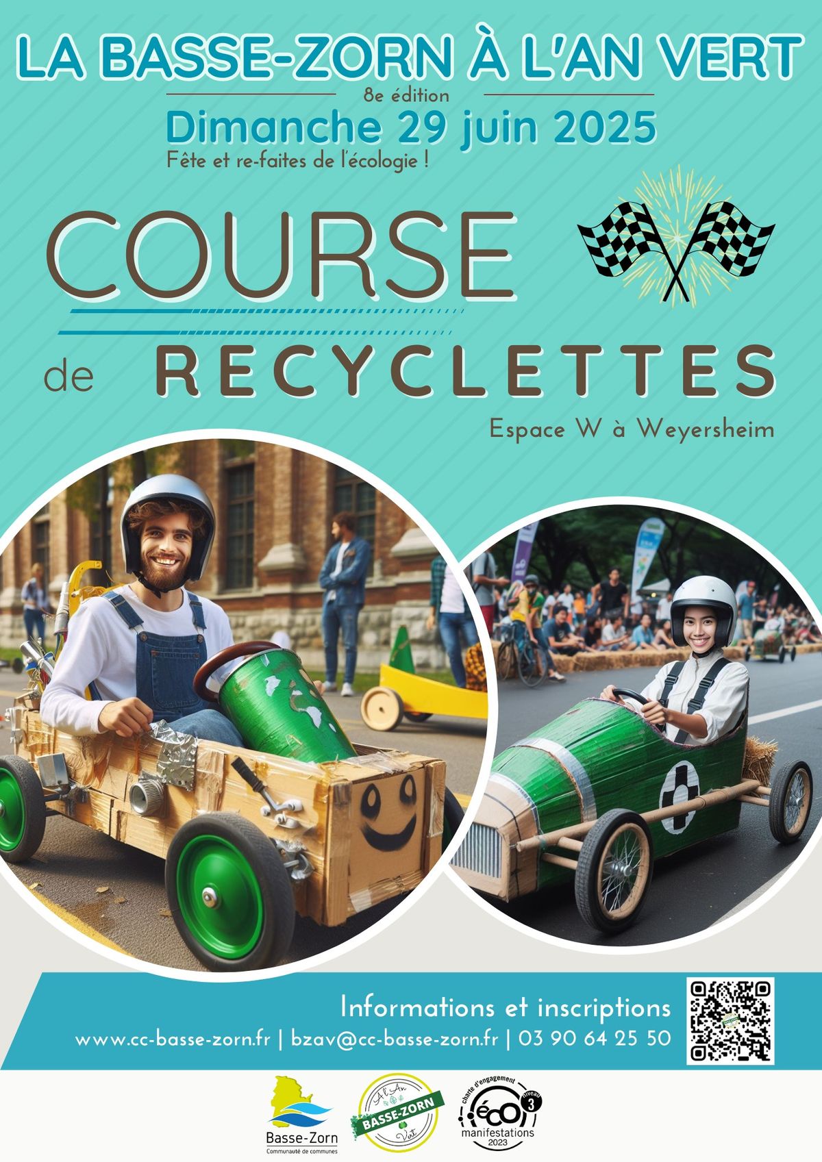 Course de recyclettes