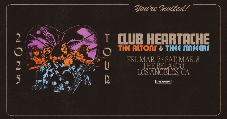 The Altons & Thee Sinseers: Club Heartache Tour