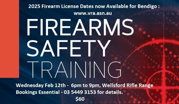 Victorian Rifle Assoc Firearm Safety\/Licensing Courses