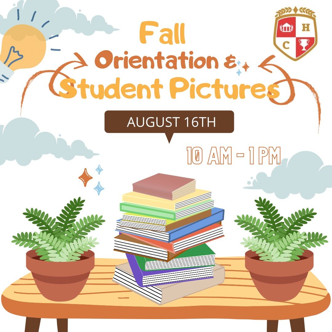 Fall Orientation & Picture Day