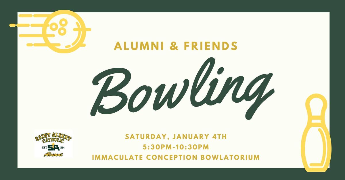 Saint Albert Catholic Alumni & Friends Bowling