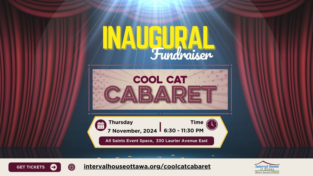 Cool Cat Cabaret: Interval House Ottawa's Inaugural Fundraising Event