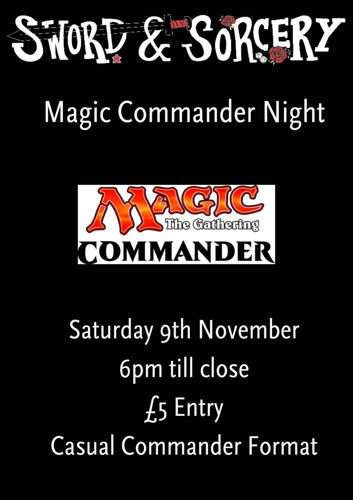 Magic Commander Evening