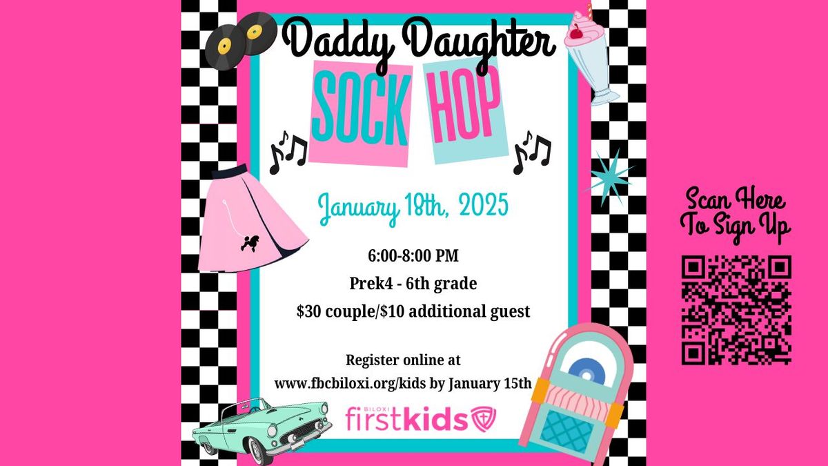 Daddy Daughter Sock Hop