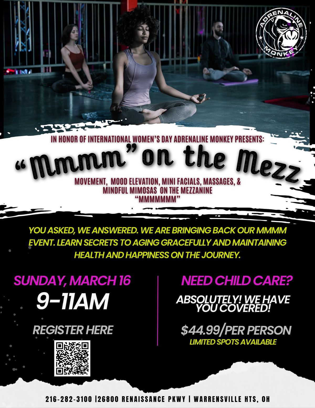 "Mmmm" on the Mezz Event