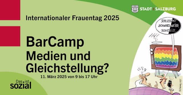 BarCamp "Internationaler Frauentag 2025" | Medien und Gleichstellung?