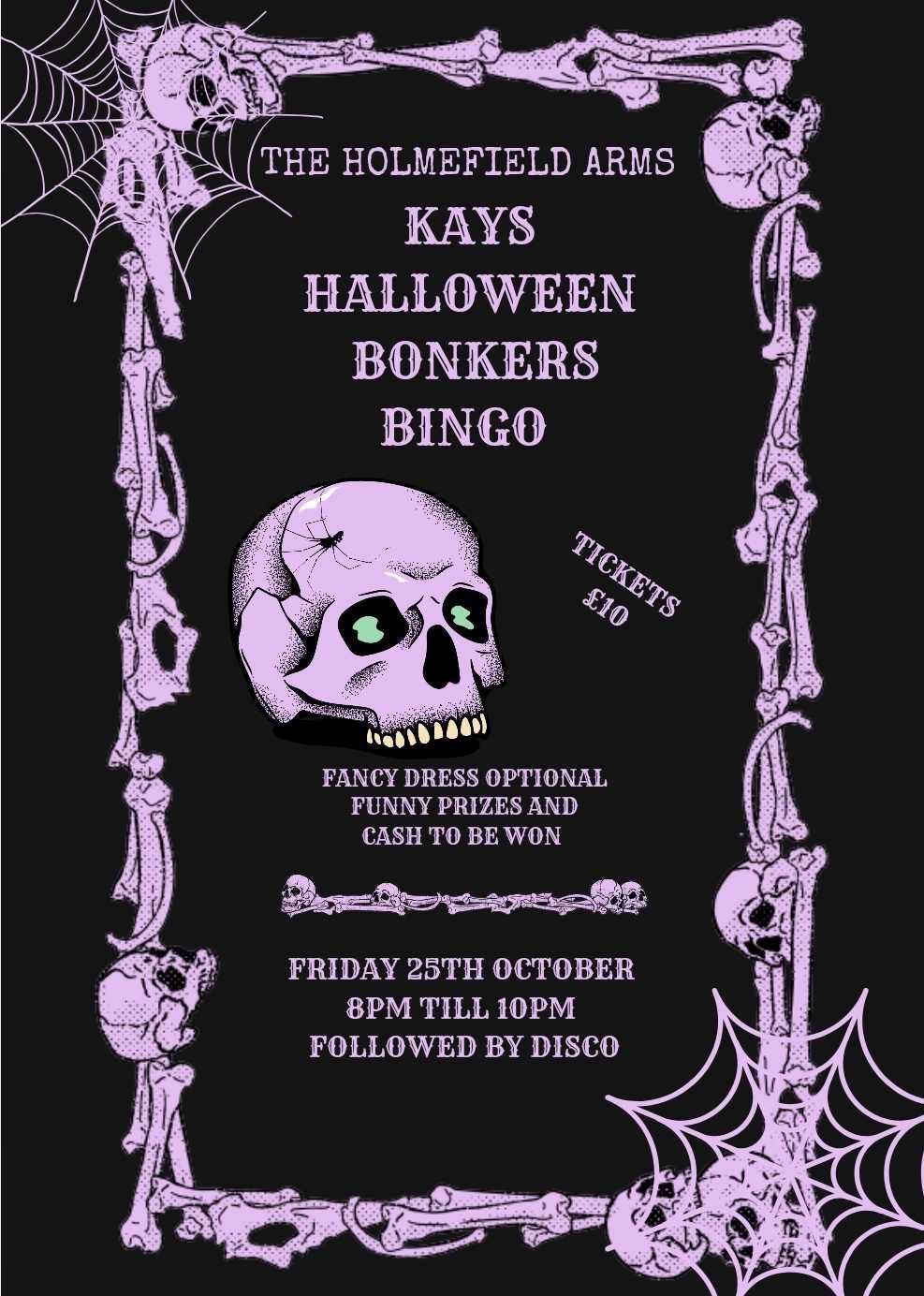 KAYS HALLOWEEN BONKERS BINGO