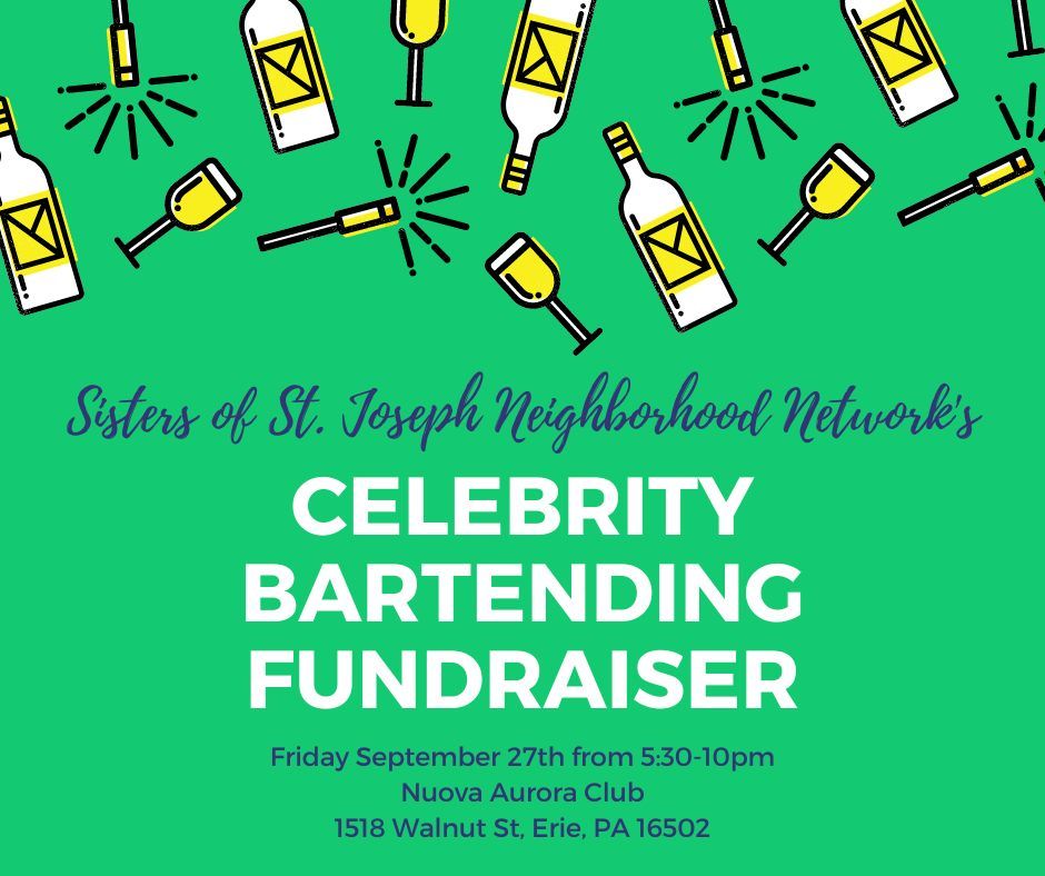 SSJNN Celebrity Bartending FUNdraiser!