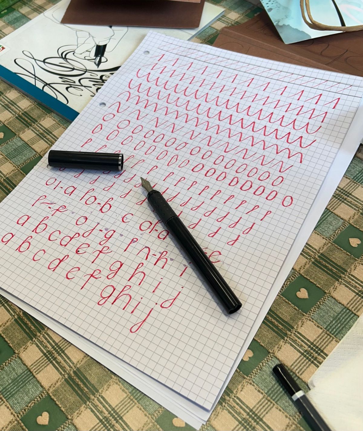 Carry on calligraphy! \u00a340pp