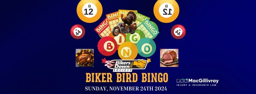 Biker Bird Bingo 2024