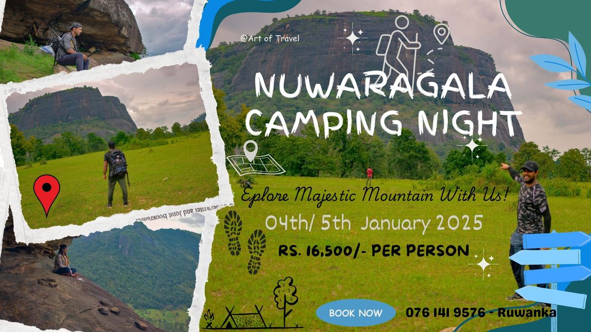 Nuwaragala Camping Night | 3rd Excursion