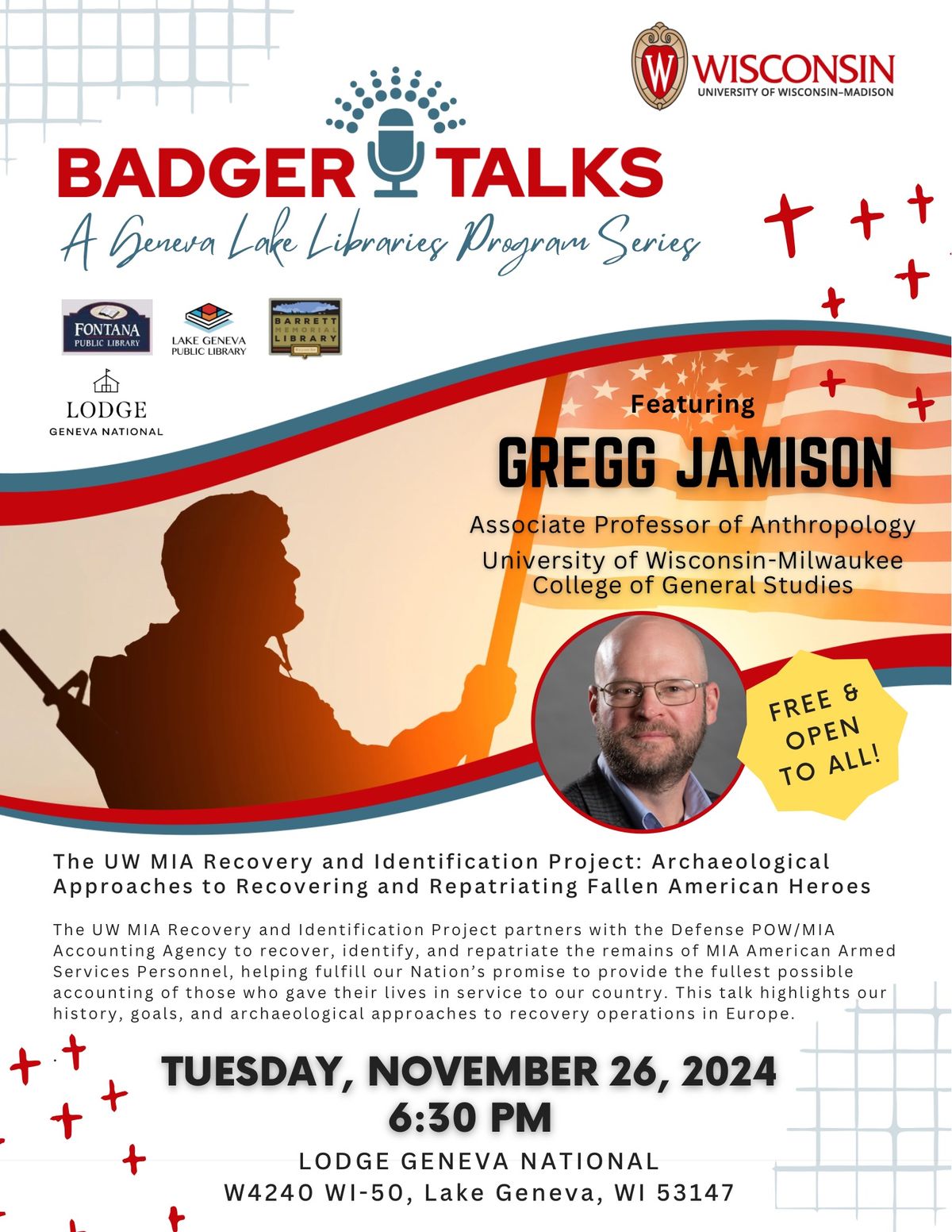 Badger Talk: The UW MIA Recovery and Identification Project 