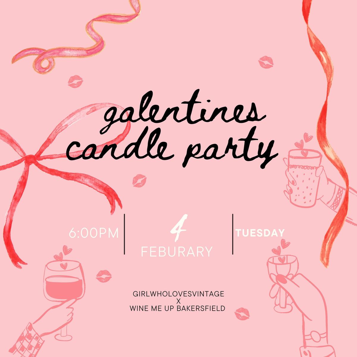 Galentine's Candle Party