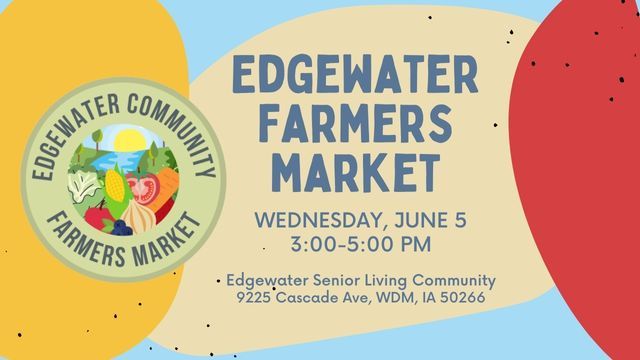 Edgewater Farmers Market - Wed, June 5