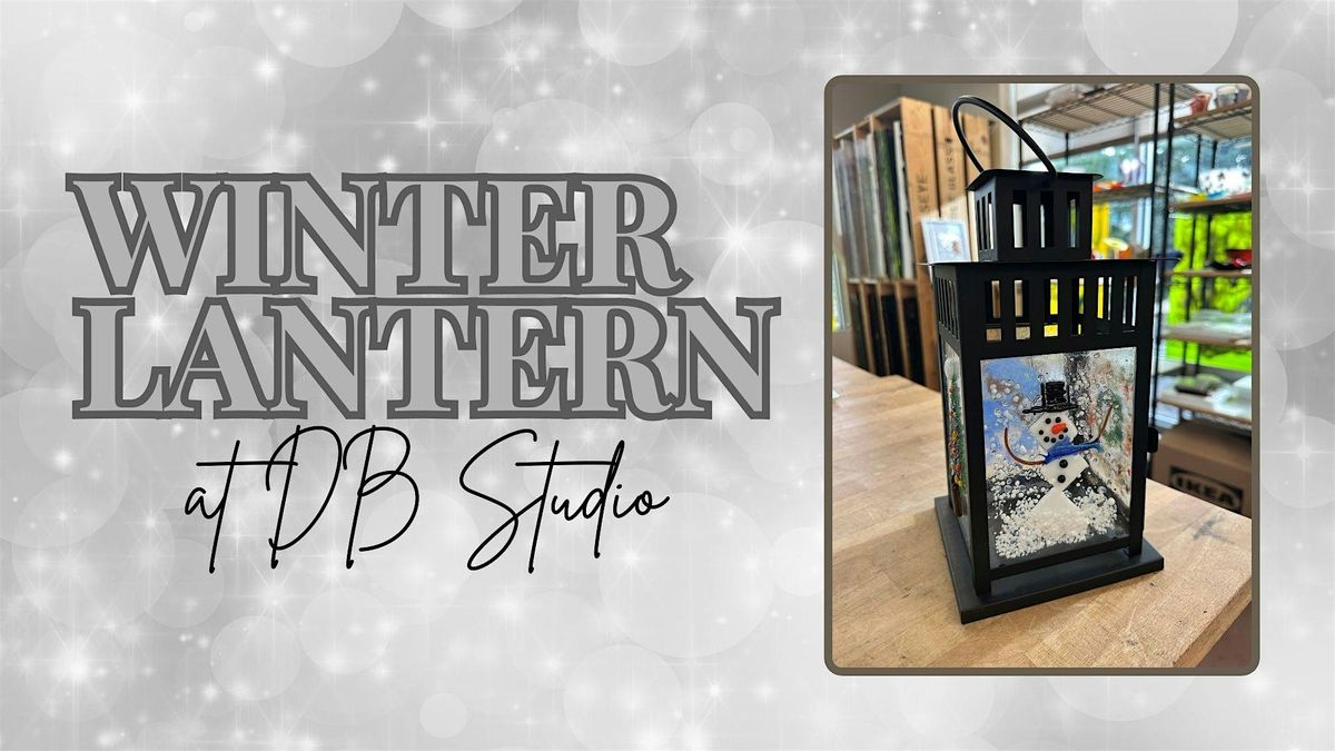 Winter Lantern | db Studio Fused Glass