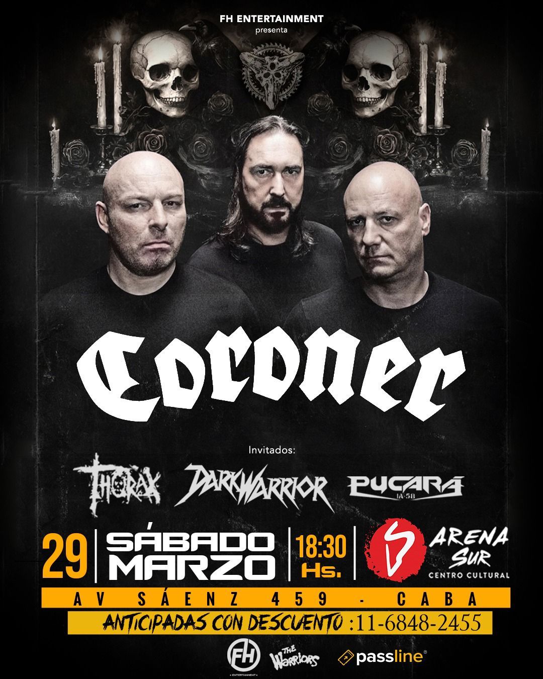 CORONER EN ARGENTINA 