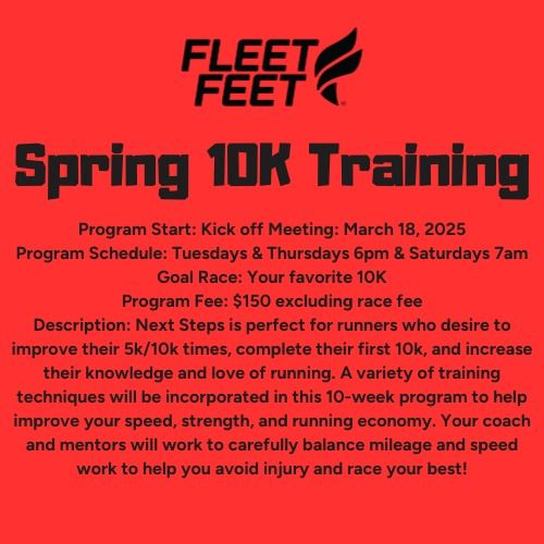 Fleet Feet Cotton Row 10K Training Huntsville