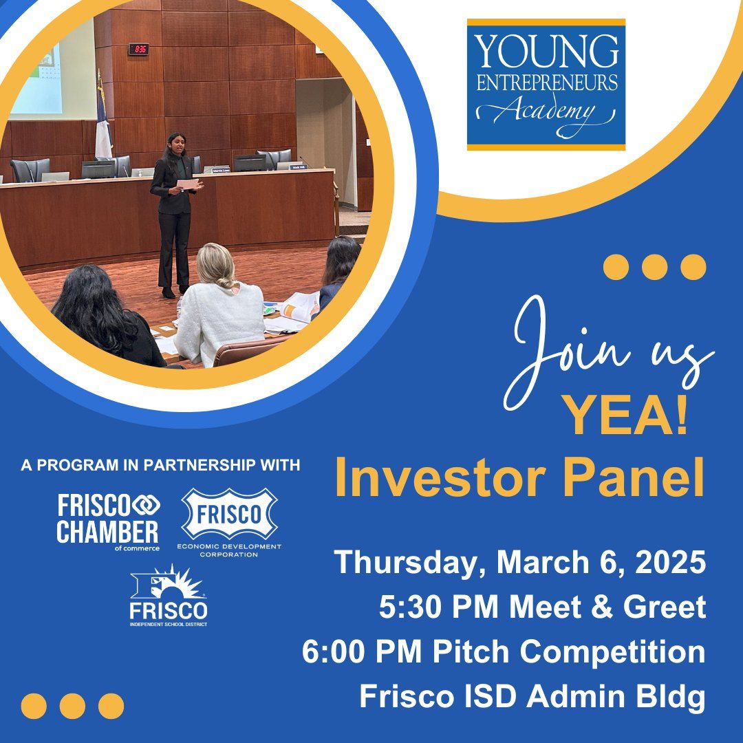 YEA! Frisco Investor Panel