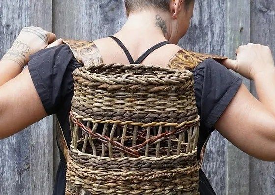 Backpack Basket Weaving Workshop with Delia