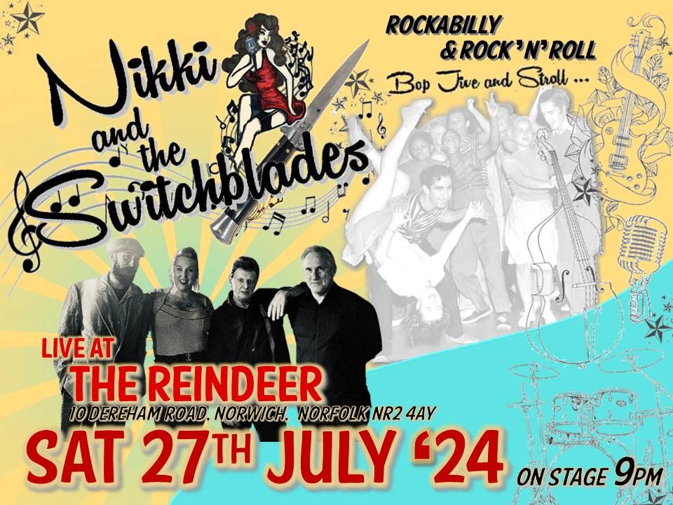 Nikki and the Switchblades live at the Reindeer, Norwich