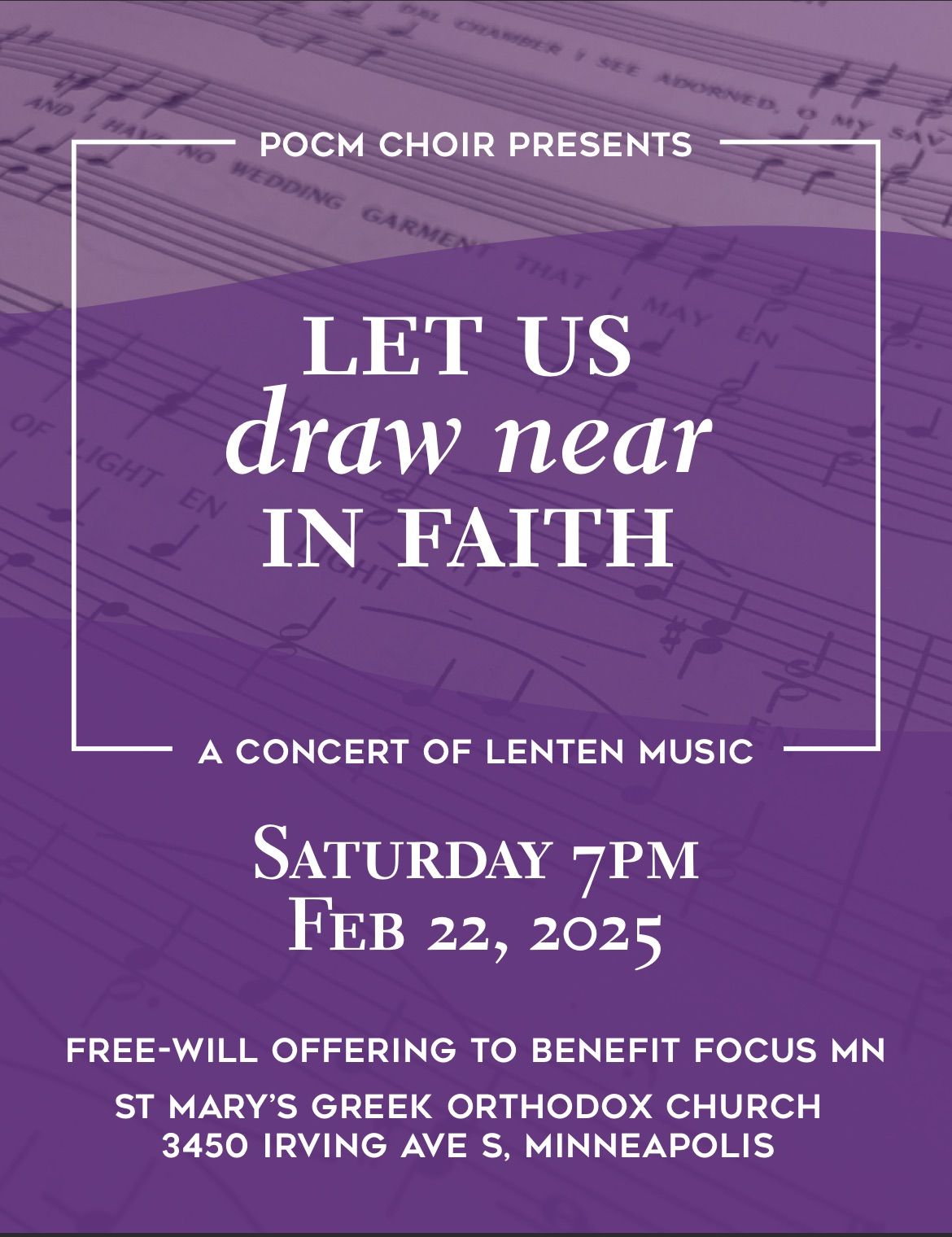 Concert of Lenten Music 