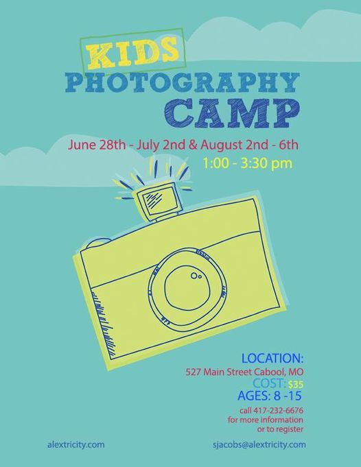 Kids Photography Camp