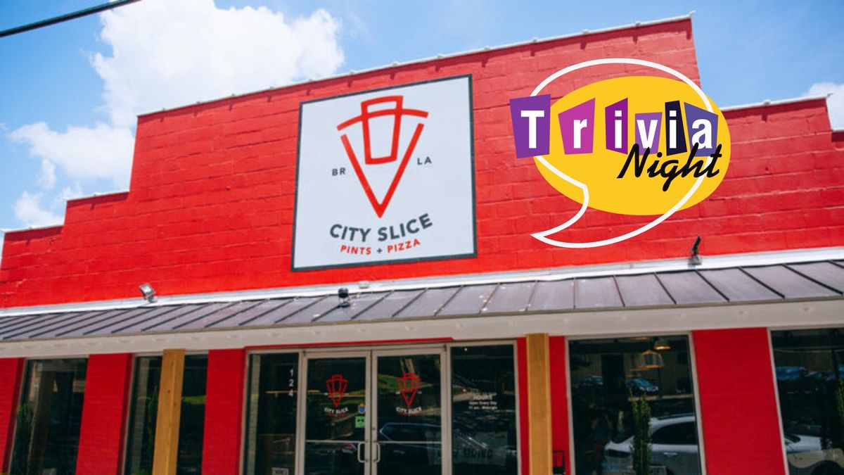 Tuesday Trivia at City Slice Pizza