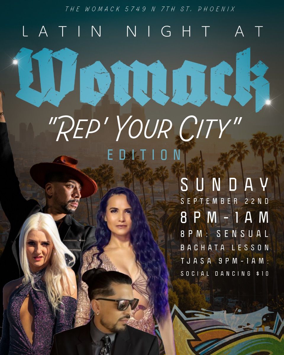 Latin Night at the Womack: Rep\u2019 Your City Edition!