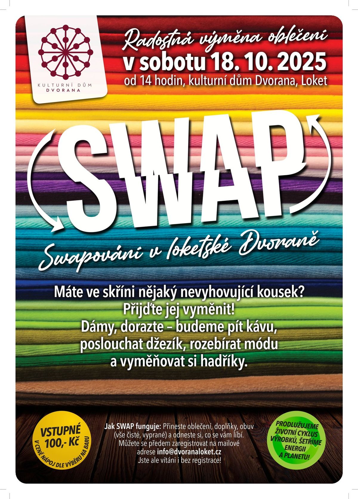 SWAP - radostn\u00e1 v\u00fdm\u011bna oble\u010den\u00ed