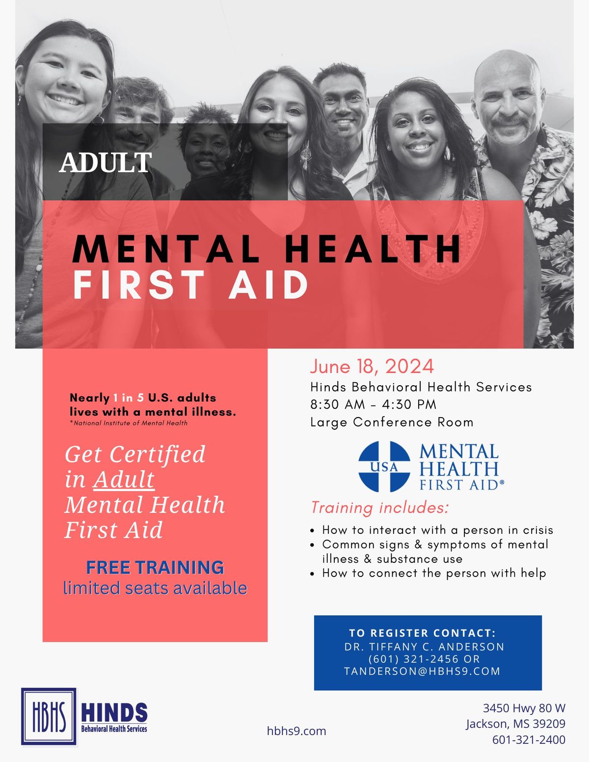 Adult Mental Health First Aid