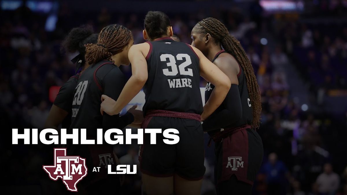 LSU Tigers at Texas A&M Aggies Womens Basketball at Reed Arena