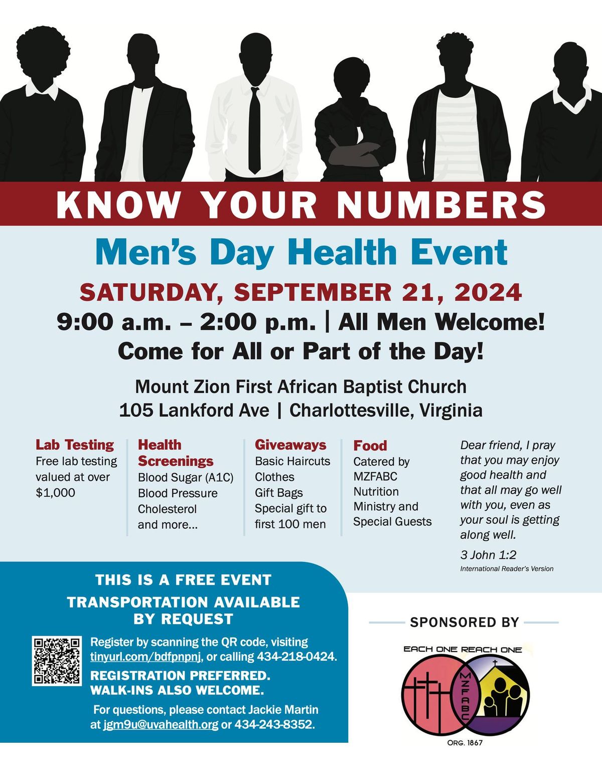 Know Your Numbers Men's Day Health Event