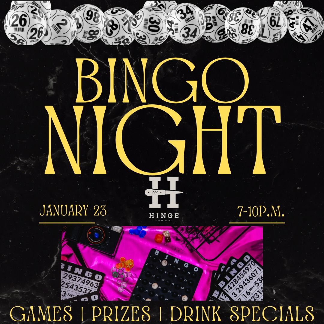 Bingo Night at Hinge Cocktail Lounge