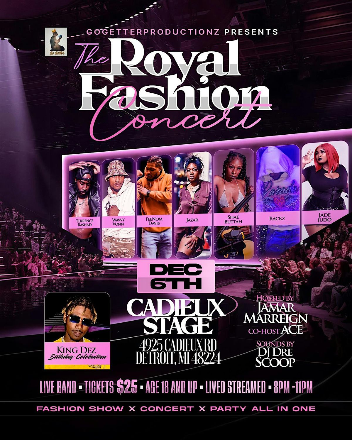 The royal fashion concert