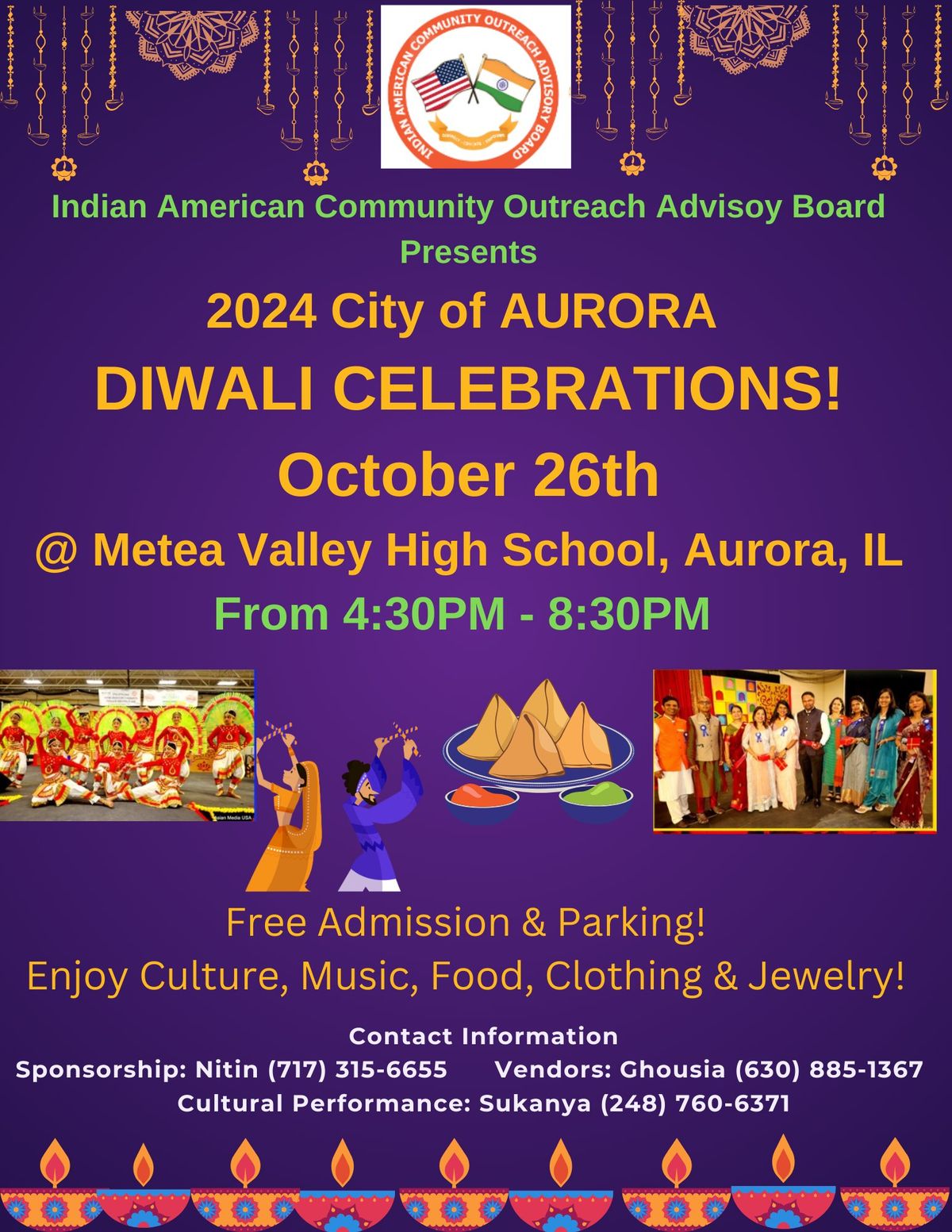 2024 City of Aurora Diwali Celebration