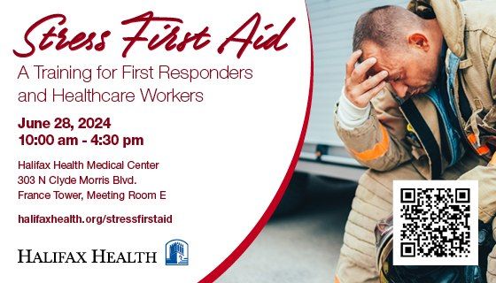 Stress First Aid - A Training for First Responders and Healthcare Workers