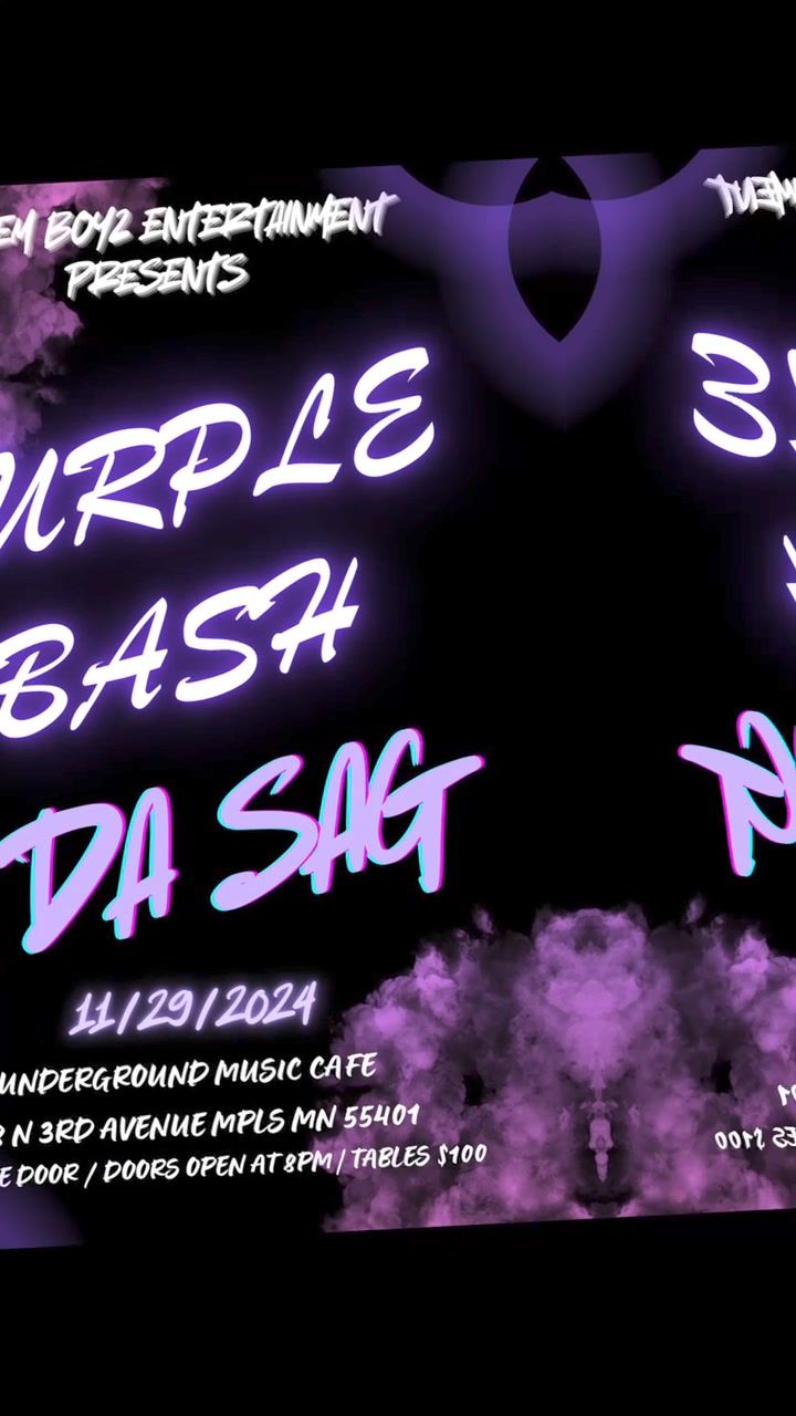 Purple bash for da Sag!!!