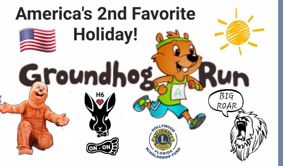 Groundhog Day Run on Hollywood Beach ~ The 3rd Annual