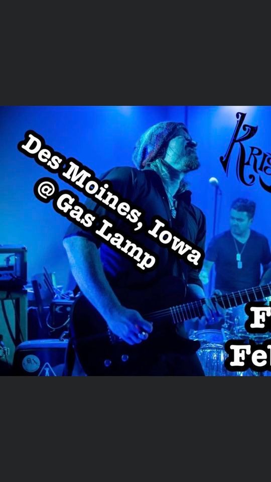 Kris Lager Band, Gas Lamp, Des Moines, 17 February 2023