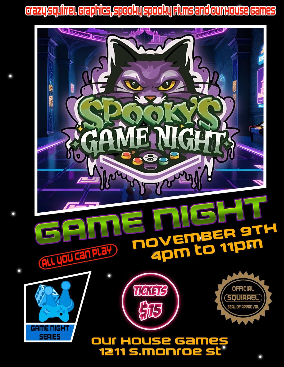 Spooky's Game Night